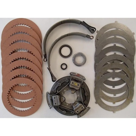 Aic Replacement Parts New Complete Steering Clutch Kit Fits John Deere 450 Crawler / Dozer JD-450CLUTCHKIT-COM